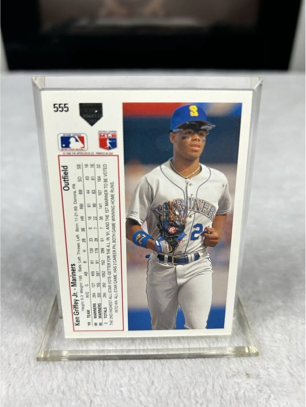 1991 upper Deck Ken Griffey Junior Seattle Mariners